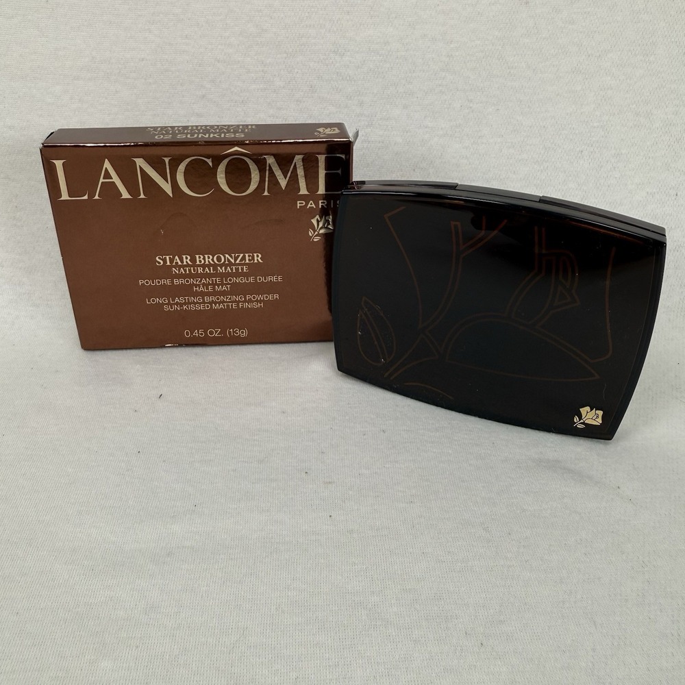 Lancome Star Bronzer Natural Matte Bronzing Powder Shade 02 SUNKISS 0.45oz/ 13g
